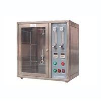 ISO 3582 Vertical Horizontal Combustion Test Machine for Foam do oceny względnych właściwości spalania