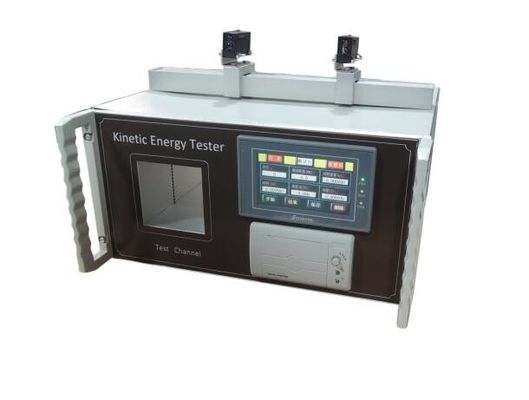 Sprzęt do testowania zabawek EN71-1-2011 Wyświetlacz energii kinetycznej na ekranie dotykowym z drukarką