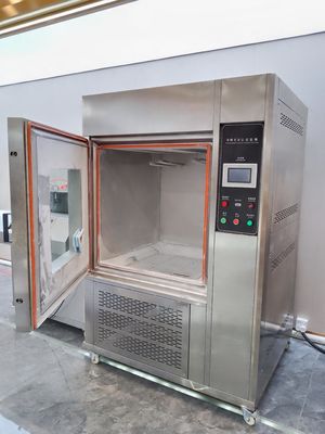 Iec 60529 Komora Envirotronics ze stali nierdzewnej do bezpyłowego czyszczenia piaskiem i proszkiem